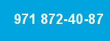 971 872-40-87 971 872-40-87